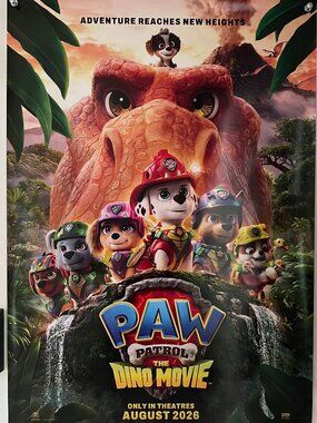 PAW PATROL: THE DINO MOVIE (2026) - ORIGINAL SINGLE SIDED MOVIE POSTER